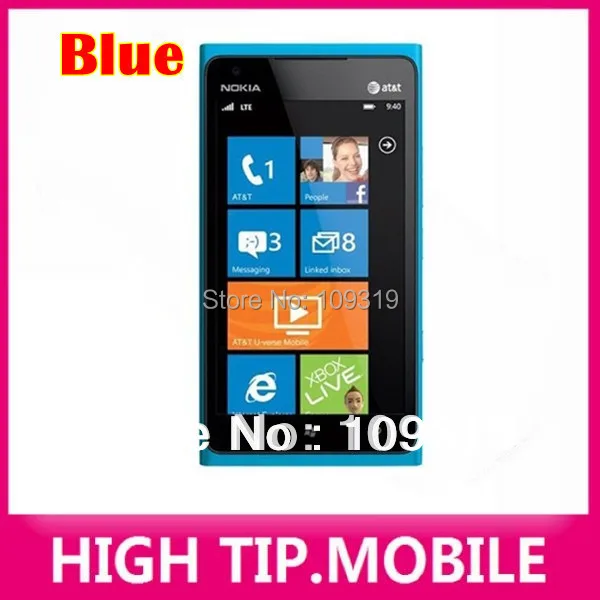 Nokia Lumia 900 разблокированный мобильный телефон 3g GSM wifi gps 8MP 16GB памяти Windows os Восстановленный 1 год гарантии