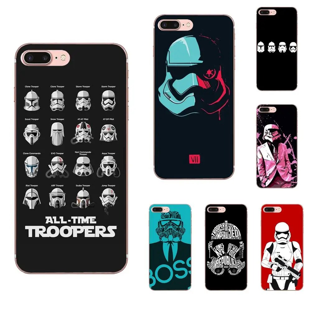 

For Xiaomi Redmi Mi Note 7 8 9 SE Pro Lite Go Play TPU Cover Case Cool Movie Star Wars Stormtrooper Funny