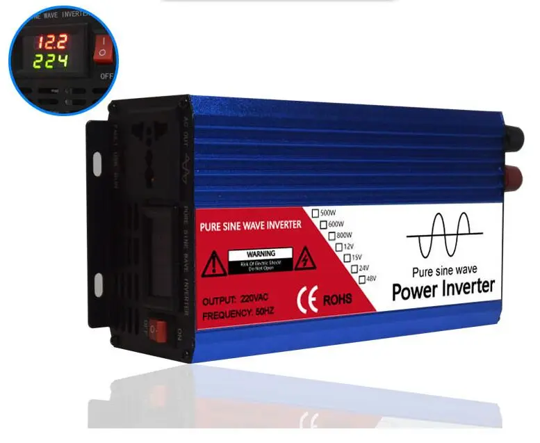 

Off Grid 600w Peak power 1200w pure Sine Wave Solar Inverter