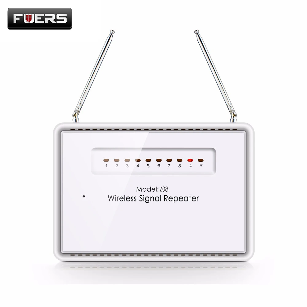 433MHz Wireless Signal Transfer/Signal Repeater Booster Extender Dual Antenna For Home Alarm Security System signal бриджи signal perrier модель 285465047