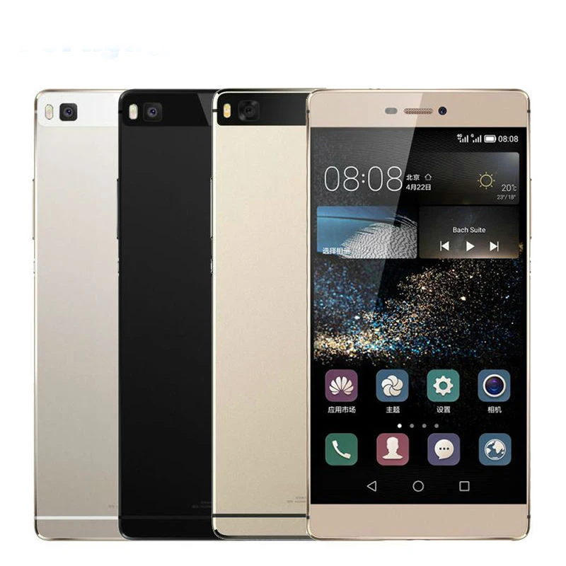 WV оригинальный Huawei Ascend P8 4 г LTE мобильный телефон Android 5.0 Dual SIM 5.2 ''IPS 1080 P Octa core 3 ГБ