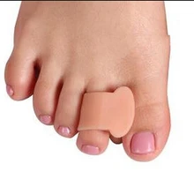 2 шт. Уход за ногами корректирующие инструменты ежедневно ног кости ортопедии силиконовый гель Бурсит большого пальца стопы Корректор для пальцев ног ортопедические выпрямляющий разделитель