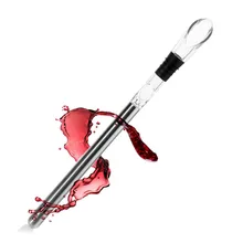 Охладитель вина из нержавеющей стали ОХЛАДИТЕЛЬ охлаждающая палочка с Pourer практичный Винный аксессуар отличный Винный аксессуар подарок