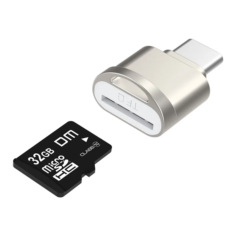 

DM CR007 Mini Type C usb2.0 Micro SD TF Memory card reader for Mac Huawei Xiaomi LG Sony Tablets Type C Cardreader