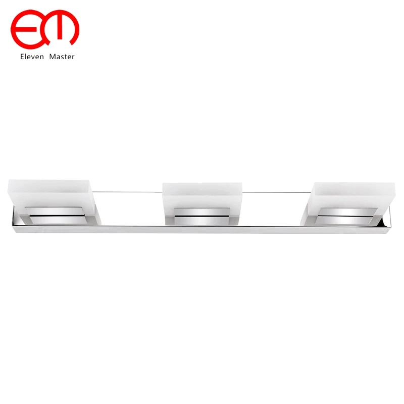 

35CM/55CM/75CM/95CM Acrylic LED stainless steel mirror lamp bathroom bathroom makeup table waterproof mirror lighting WML023