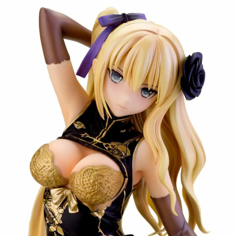 AlphaMax SKYTUBE Fantasy Golden Lotus Cheongsam Plum Golden Vase Bottle Pvc Action Figure Collectible Figures Model New Arrivals цена AlphaMax SKYTUBE Fantasy Golden Lotus Cheongsam Plum Golden Vase Bottle Pvc Action Figure Collectible Figures Model New Arrivals цены онлайн