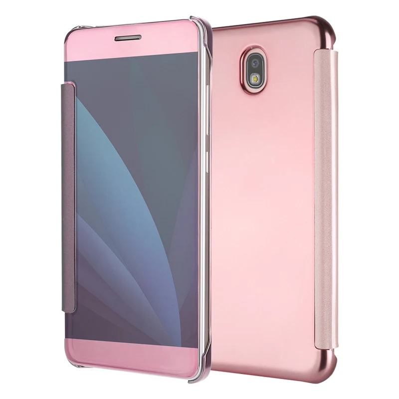 Для Samsung Galaxy J5 2017 чехол с зеркальным покрытием и откидной крышкой для 2017/J5 Pro J530 5