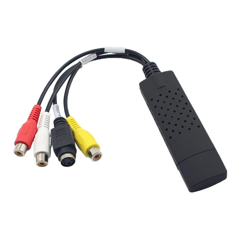 USB 2.0 VIDEO/AUDIO Converter Audio Video Adapter Easycap Capture Card  Video & TV Tuner Cards