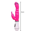 Noir Loup Vibrateur Étanche sex toy Double Tige Masturbation lapin vibrateur ustensiles Adulte produit de Sexe Vibrateur Pour Les Femmes ► Photo 2/6