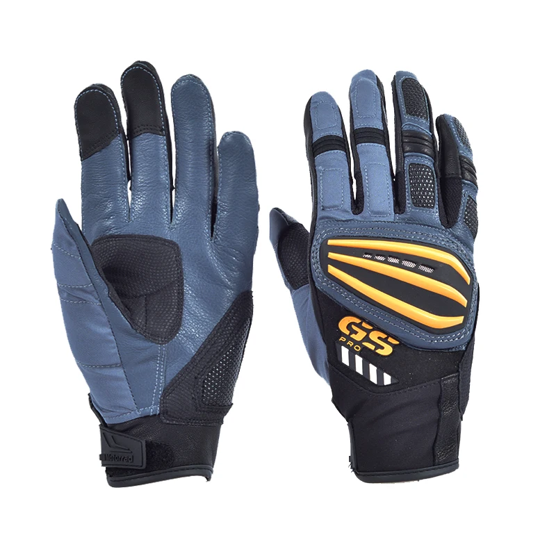 

Motorcycle Motocross Rally GS Gloves For BMW GS1200 Cycling Bike Racing Leather Gloves