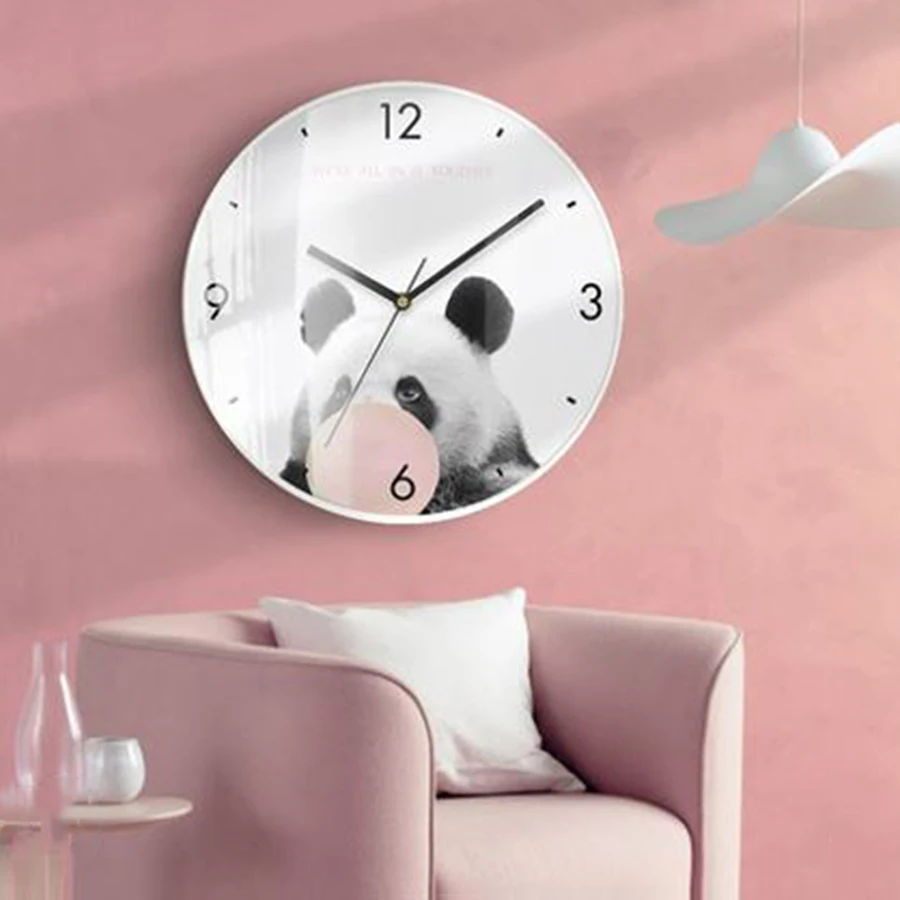 

Art Abstract Creative Wall Clock Modern Design Simple Wall Clock Silent Living Room Bedroom Wall Clocks Round Home Decor 50C368