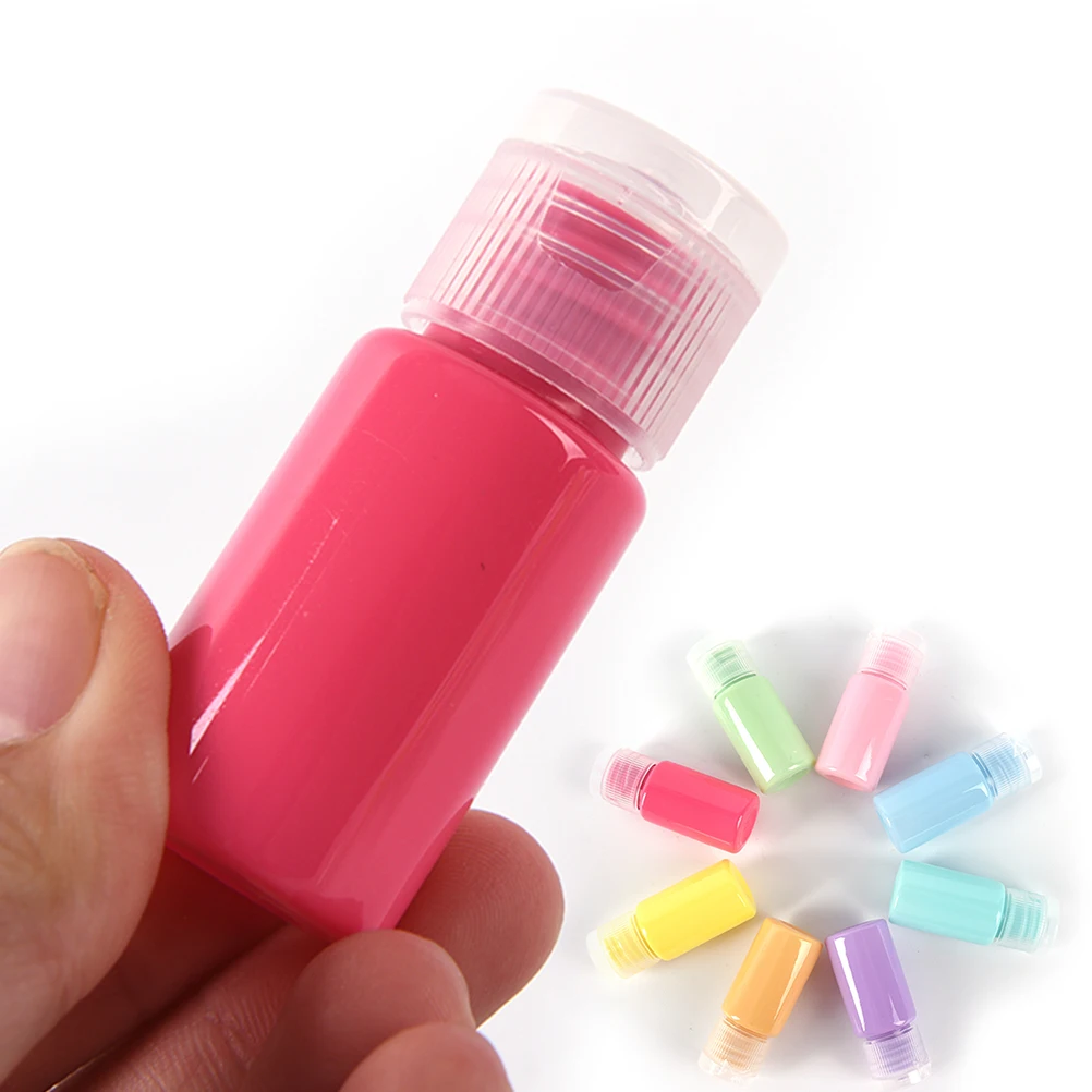 

2pcs 10ml Mini Cosmetic Empty Candy Plastic Travel Set Emulsion Shampoo Sub Bottle Lotion Refillable Bottle Packaging