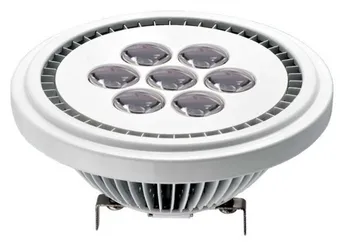 

High quality LED AR111 Ceiling spotlight G53 7W by Fin Heat Sink 7*1w LED Bridgelux G53 AR111 light 85-265V