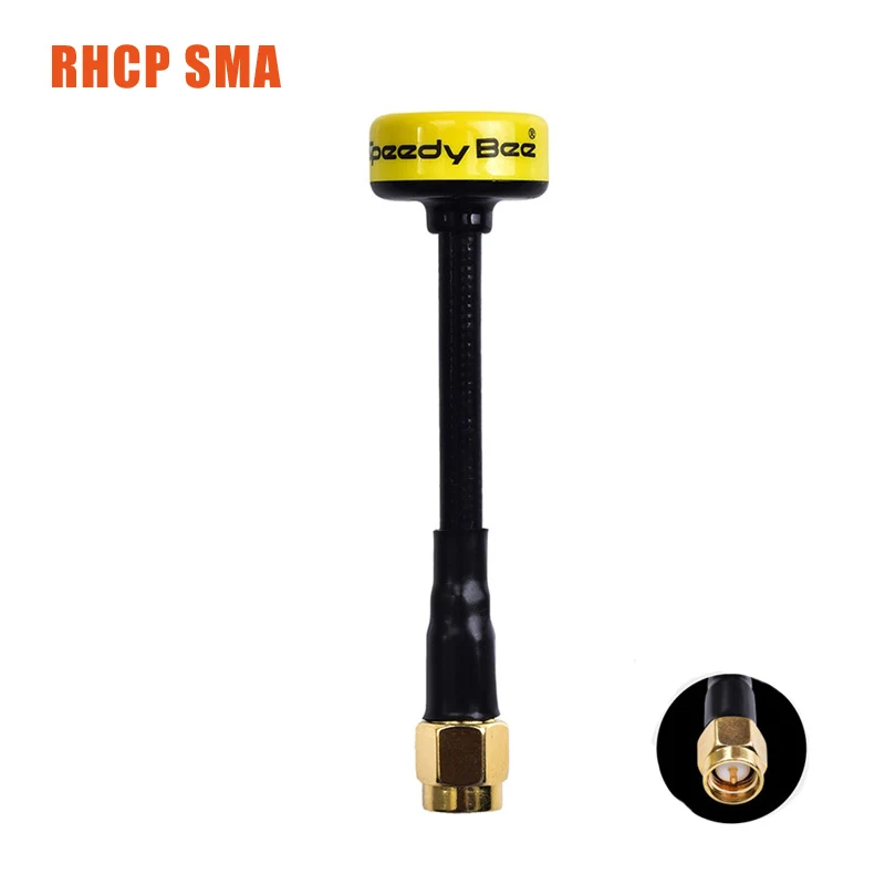 Speedy Bee 5,8 GHz 2dBi FPV антенна UFL/MMCX/SMA/RP-SMA IPX IPEX для RC беспилотный монитор видео Trandmitter приемник RHCP/LHCP