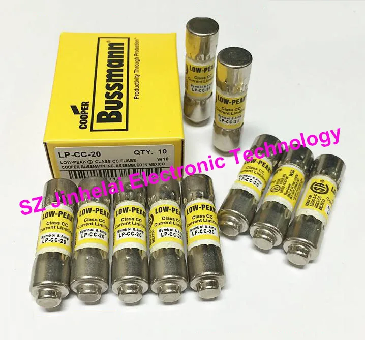 

New and original LP-CC-20 TIME-DELAY FUSES 20A 600V 10*38mm