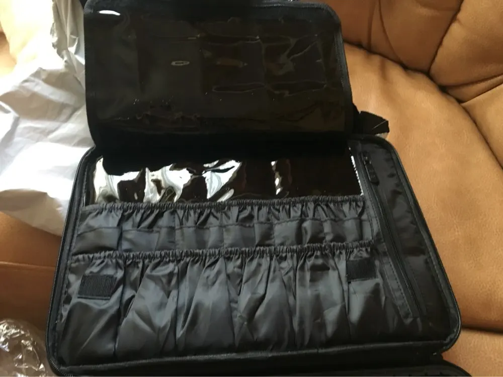 Women High Quality Professional Makeup Organizer Bolso Mujer Cosmetic Case Large Capacity Storage Bag Disassembly Suitcases Women High Quality Professional Makeup Organizer Bolso Mujer Cosmetic Case Large Capacity Storage Bag Disassembly Suitcases