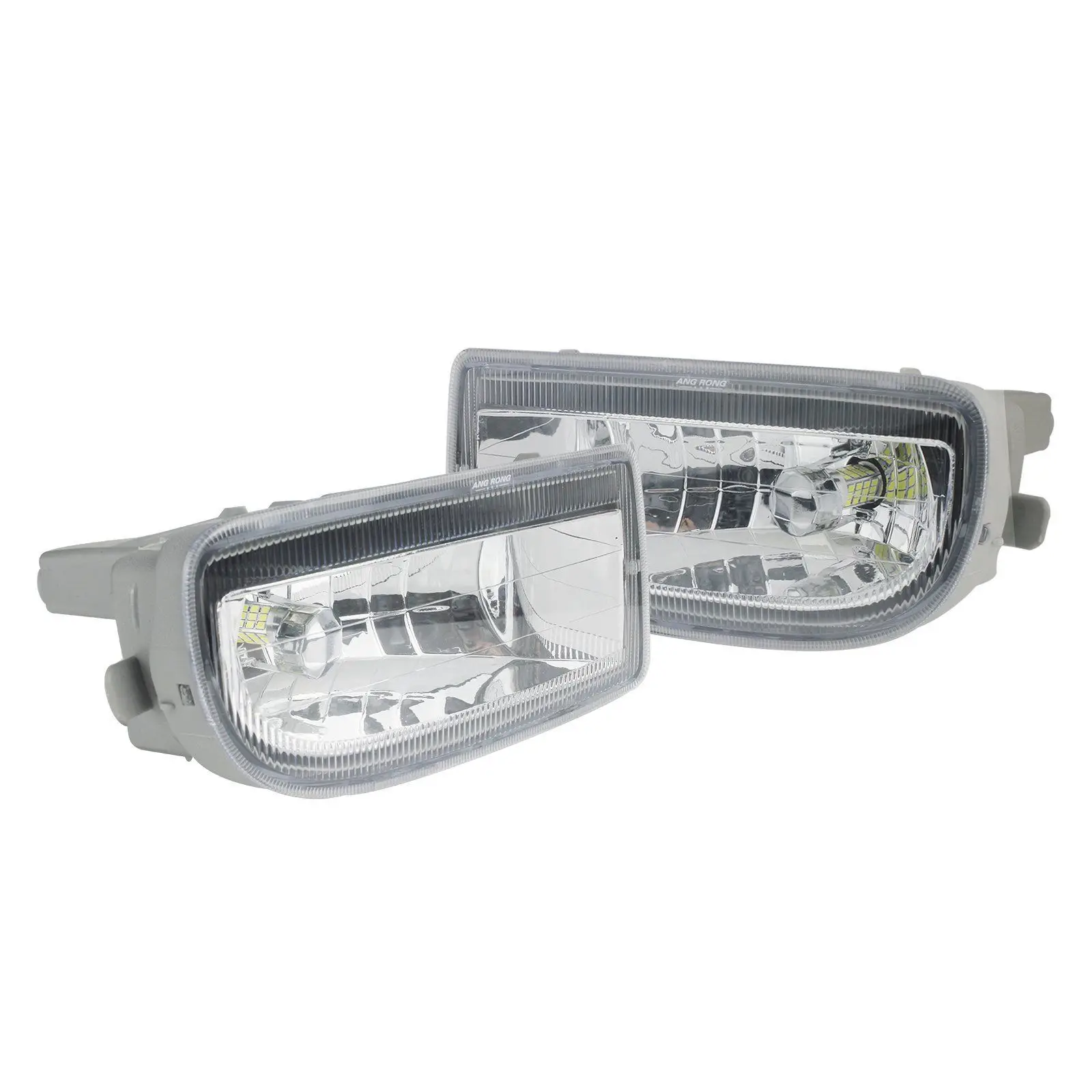  ANGRONG 2x White SAMSUNG 45W 2000LM HB4 9006 Fog Light LED Bulbs For Toyota Land Cruiser Amazon FJ1 - 32947806821