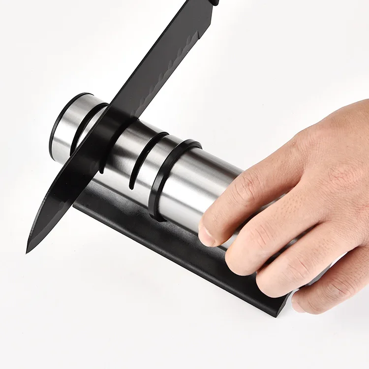 

HADELI stainless steel knife sharpener multifunctional knife sharpener three bayonet utility