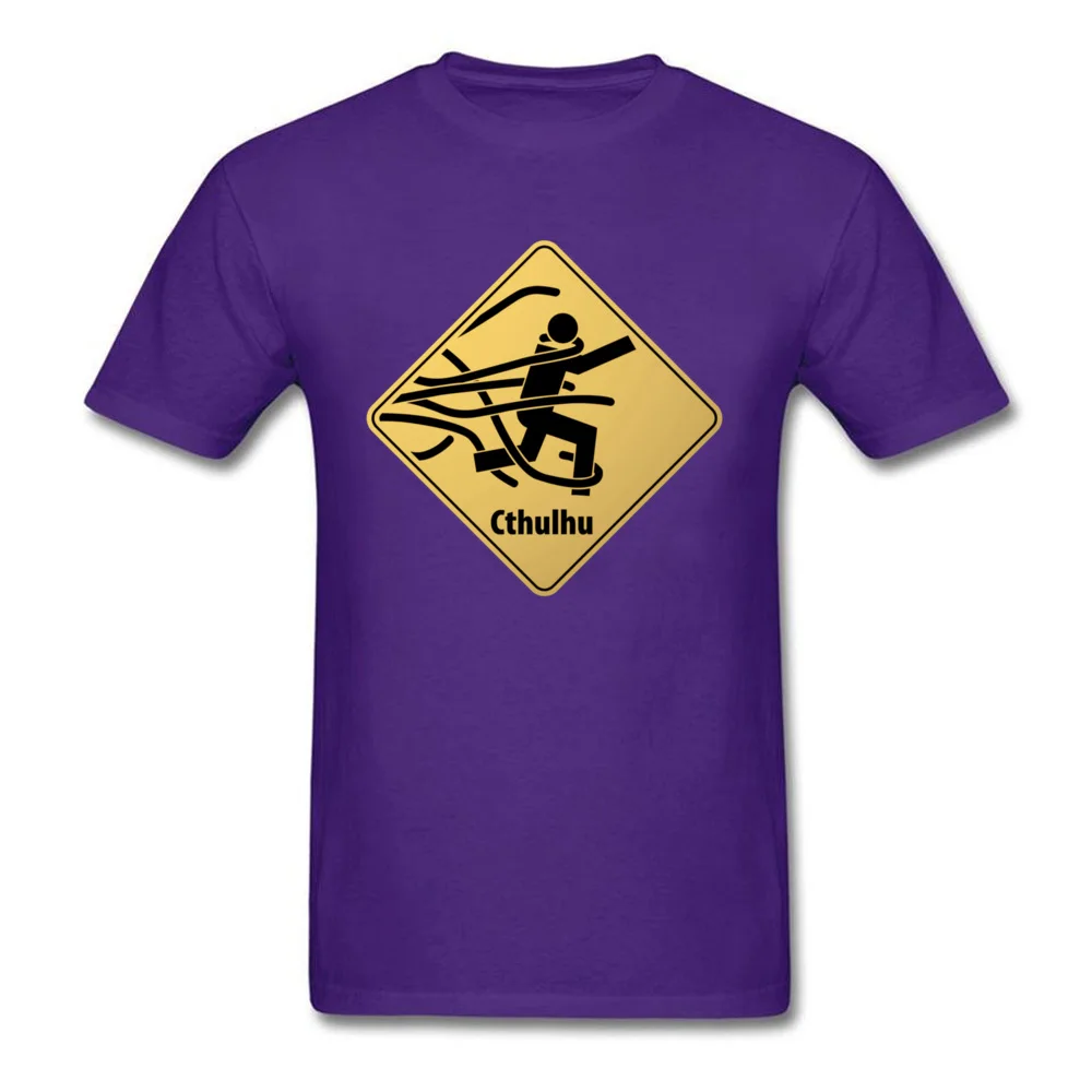 Comics Short Sleeve Tops T Shirt VALENTINE DAY Prevalent Crew Neck 100% Cotton Tops T Shirt Mens T Shirts CTHULHU 17567 CTHULHU 17567 purple