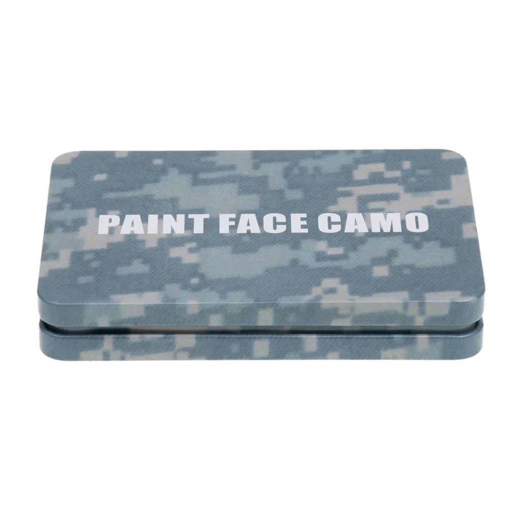 4 цвета армейские вентиляторы камуфляжная масляная краска для лица Bionic Camo
