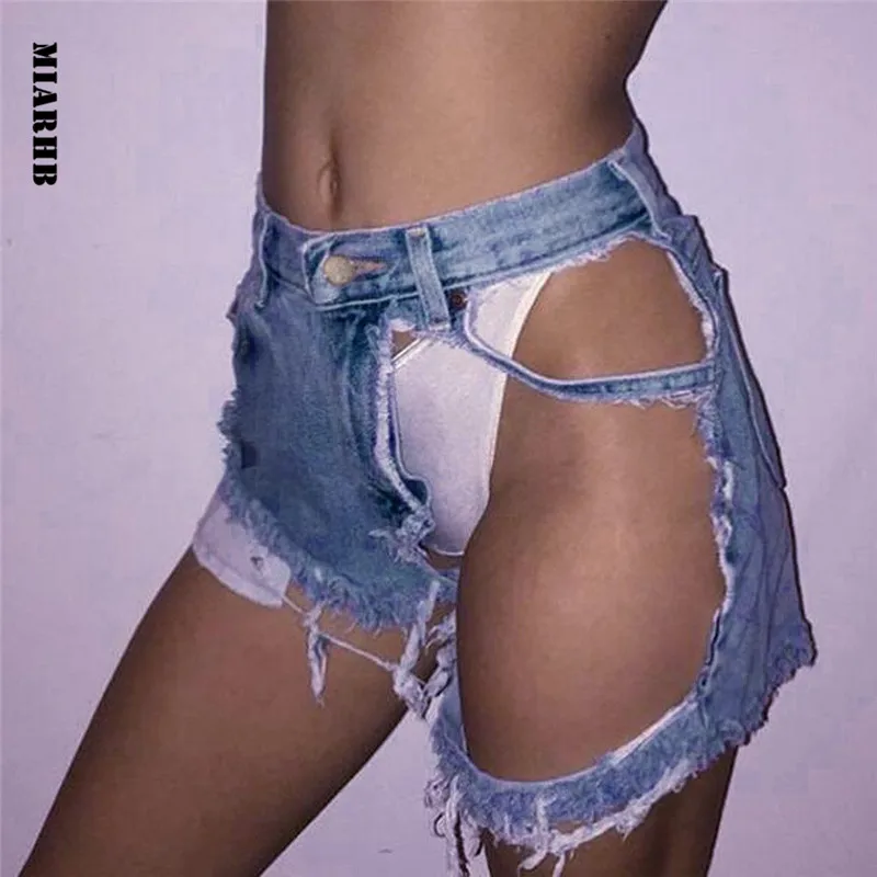 

Sunfree Women Loose Shorts Pants New Spring Ripped Jeans Denim Boyfriend Jeans for Women 2019 New Sexy Lady Jeans 3L45
