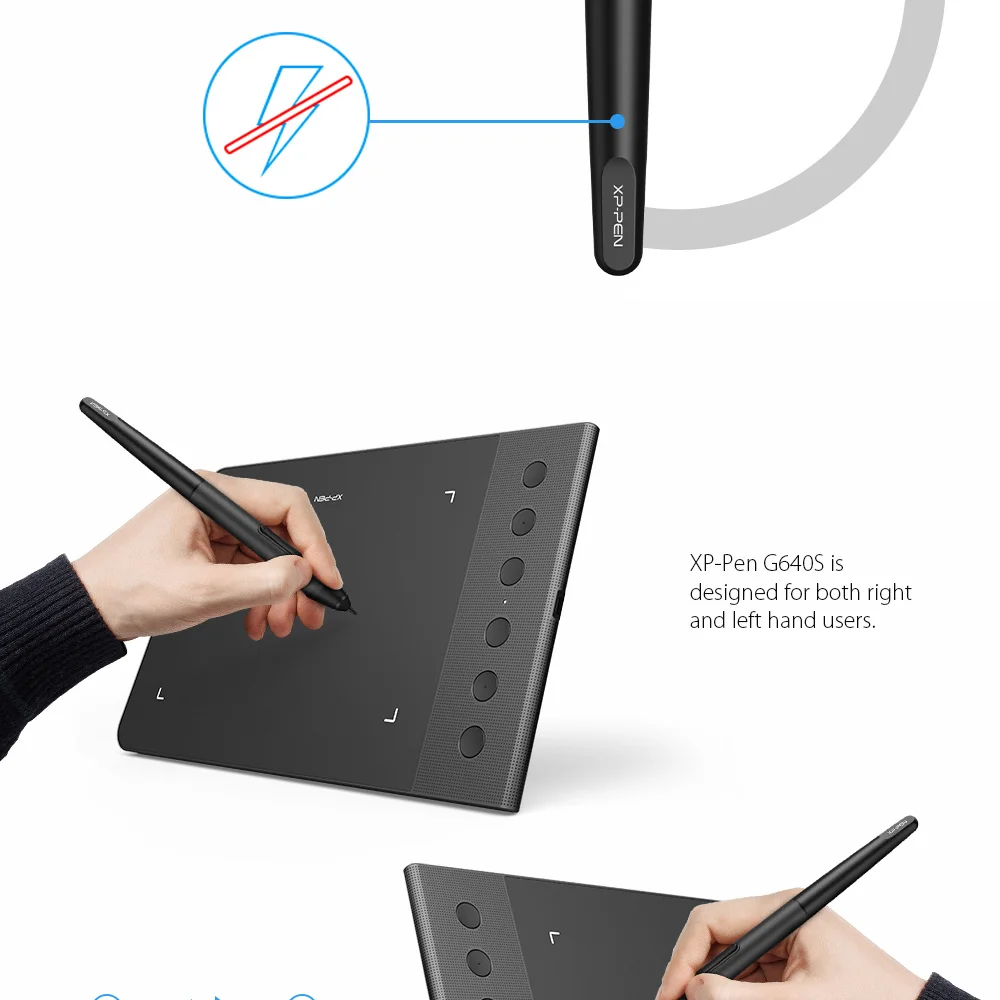 XP-PEN G640S 6 x 4 Inch Graphic Drawing Tablet Pen Tablet for OSU! with Battery-Free Stylus Gameplay (4)