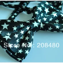 Блестящая Звезда черный галстук-бабочка для женщин мужчин смокинг в стиле унисекс платье бабочка-Бабочка галстуки подарок галстуки-бабочки оптом и в розницу