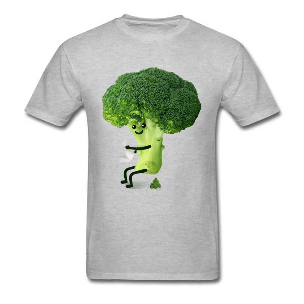 Vegetarian Tops Shirt Retro O Neck Comics Short Sleeve Cotton Male T-shirts Fitness Tight T Shirt Wholesale Vegetarian grey