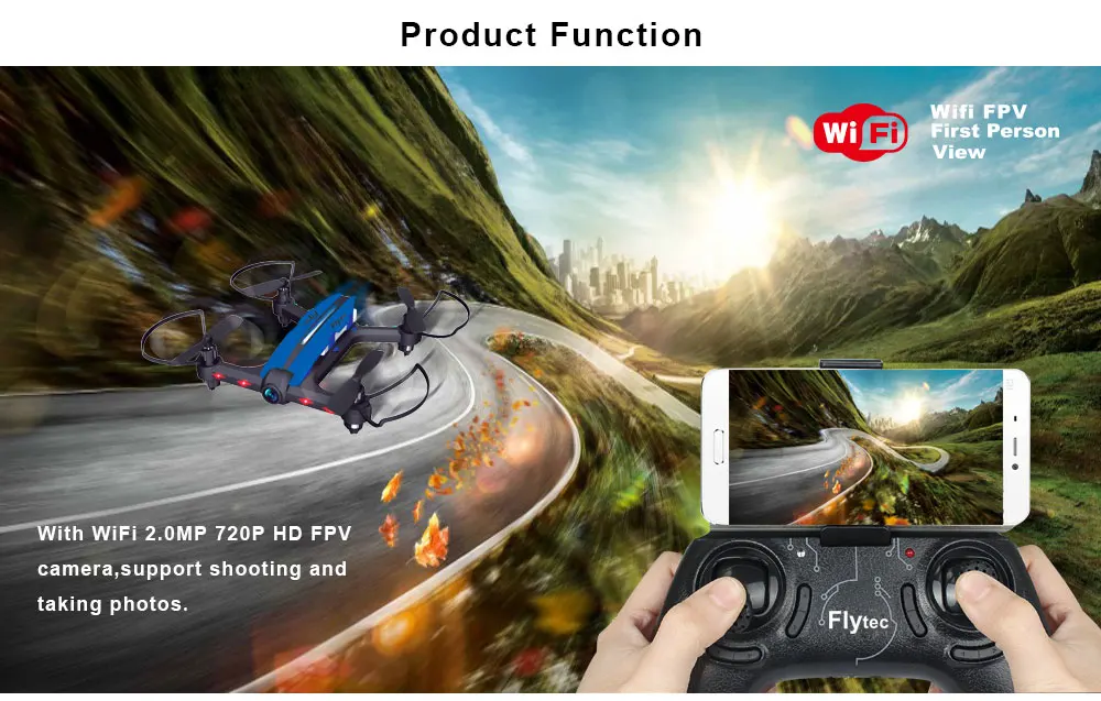 Freeshipping_RC_Racing_Drone_Flytec_T18_With_Wifi_FPV_720P_Wide_Angle_HD_Camera_Mini_Pocket_Quadcopter_DIY_Body_Helicopter_For_Beginners _RTF-2