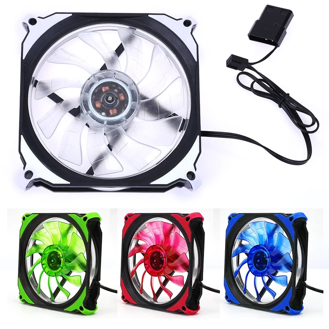 Best Price High Quality Ultra Quiet Silent Cooling Fan 12cm 120mm 3Pin 4Pin PC Computer LED Cooling Brushless Fan Computer Components Best Price High Quality Ultra Quiet Silent Cooling Fan 12cm 120mm 3Pin 4Pin PC Computer LED Cooling Brushless Fan Computer Components