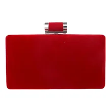 Новинка, красная вечерняя сумочка, Женский металлический клатч, кошелек для невесты, свадьбы, вечерние, для банкета, сумочка