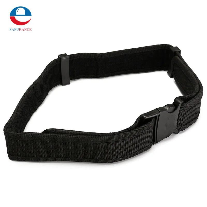 

Durable Black Canvas And Nylon Canvas Adjustable For Police Utility Security Belt With Quick Release Buckle