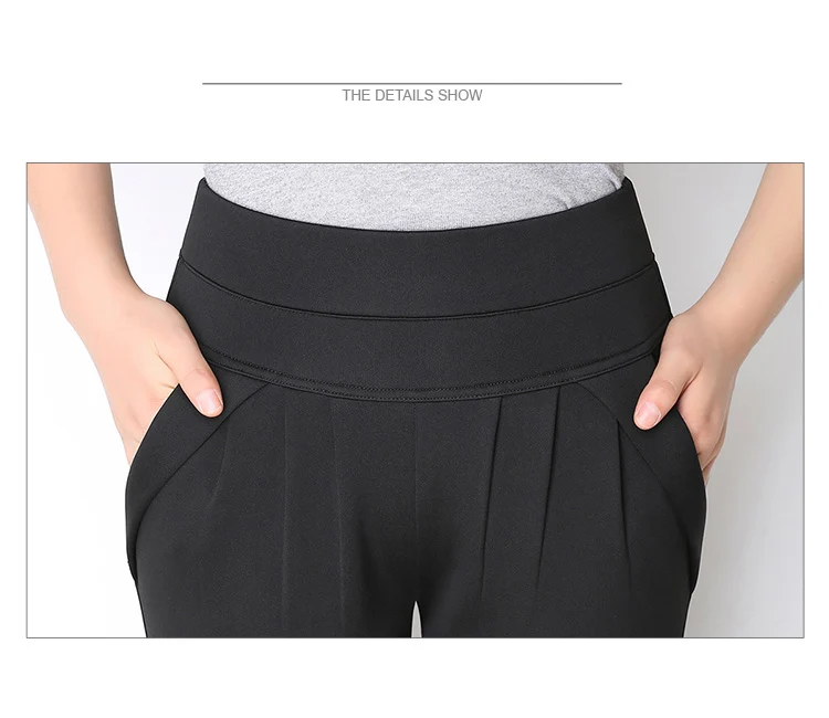 GECADYNY/Новинка года, высококачественные штаны-шаровары, женские зимние тонкие штаны, плюс плотные бархатные теплые брюки, большие размеры, S-6XL