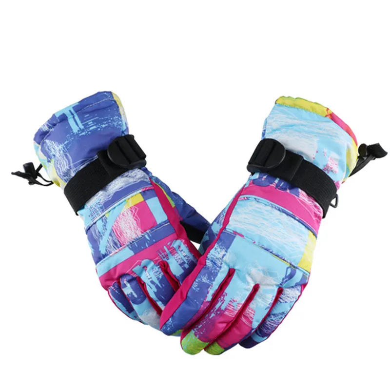 Ski Snowboard Gloves Unisex Windproof Waterproof Teens Breathable Winter Warm Skiing Cycling Snow Women Men Glove 2019 New Gant