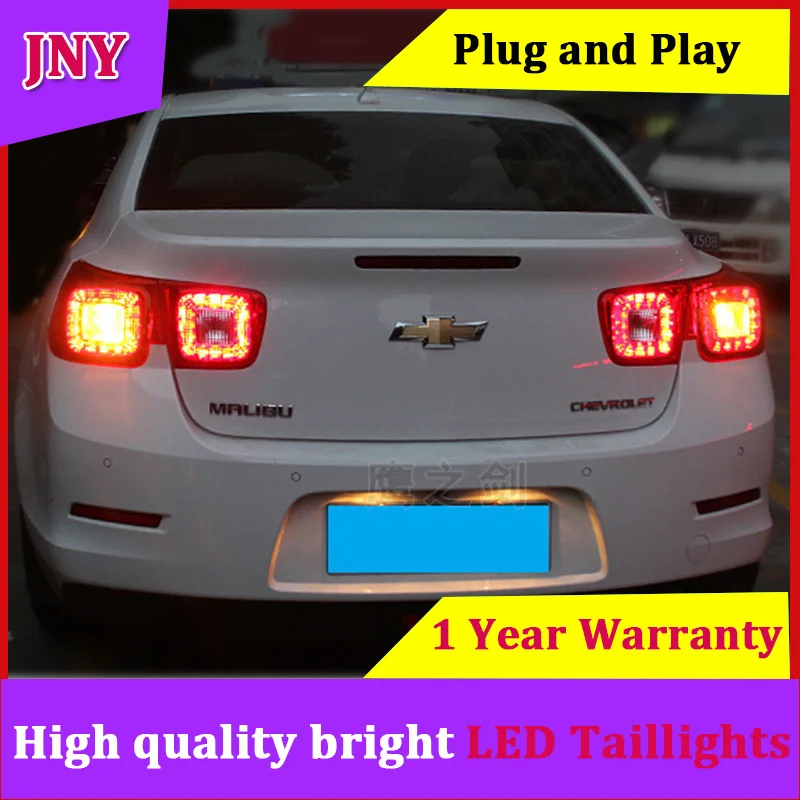 JNY Tail Lamp for Chevrolet Malibu Tail Lights LED Tail Light Rear Lamp