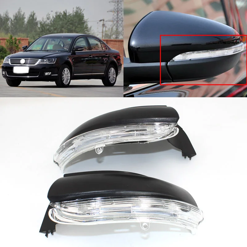 

Brand New Turn Signal Light Side Mirror Assemble Indicator w/ Puffle Lamp For VW Passat 2009-2011