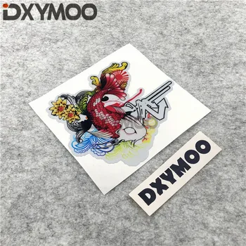 

Car Styling Fish Carp JDM SUN DONG YING Wind Sticker Decals for Ukiyo-e Lucky Koi ARAI 120x100mm