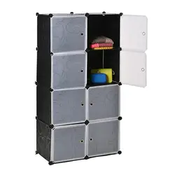 Homdox 8 кубики рукоделие гардероб шкаф пластиковый шкаф сервант организации Шкафы для продажи пользовательских гардероб пальто гардероб N15A