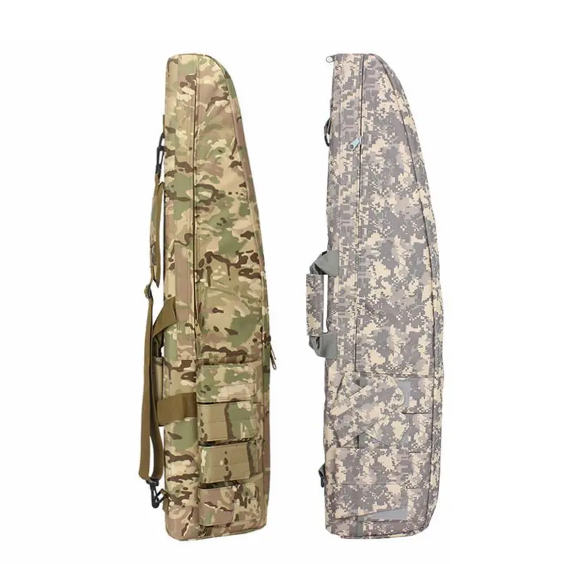 Military Airsoft Rifle Shot gun Bag Camo Scoped Rifle Case Bag Hunting