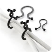 1 комплект кабельный держатель провода шнур Органайзер клип компьютерная линия отделка фиксатор Строки Провода нить инструмент