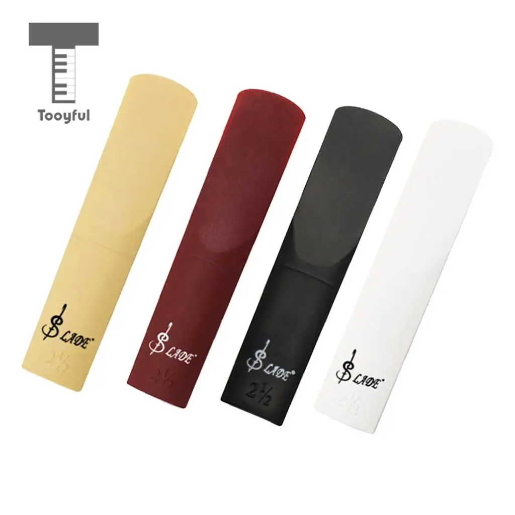 ABS Plastic Alto Sax Saxophone Reed 2.5 Strength for Wind Woodwind Instrument Parts