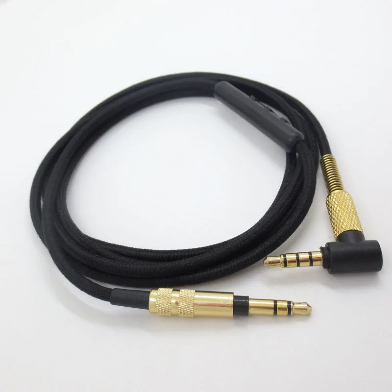 Headphone Adapter Audio Cable with in-Line Mic Remote Volume for Sony mdr-10r MDR-1A XB950 Z1000 MSR7 Headphones 2 (7)