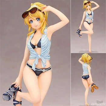 

Anime LoveLive!School idol project Eli Ayase Swimsuit Ver. 1/7 Scale PVC Action Figure Collectible Model Toys For Christmas Gift