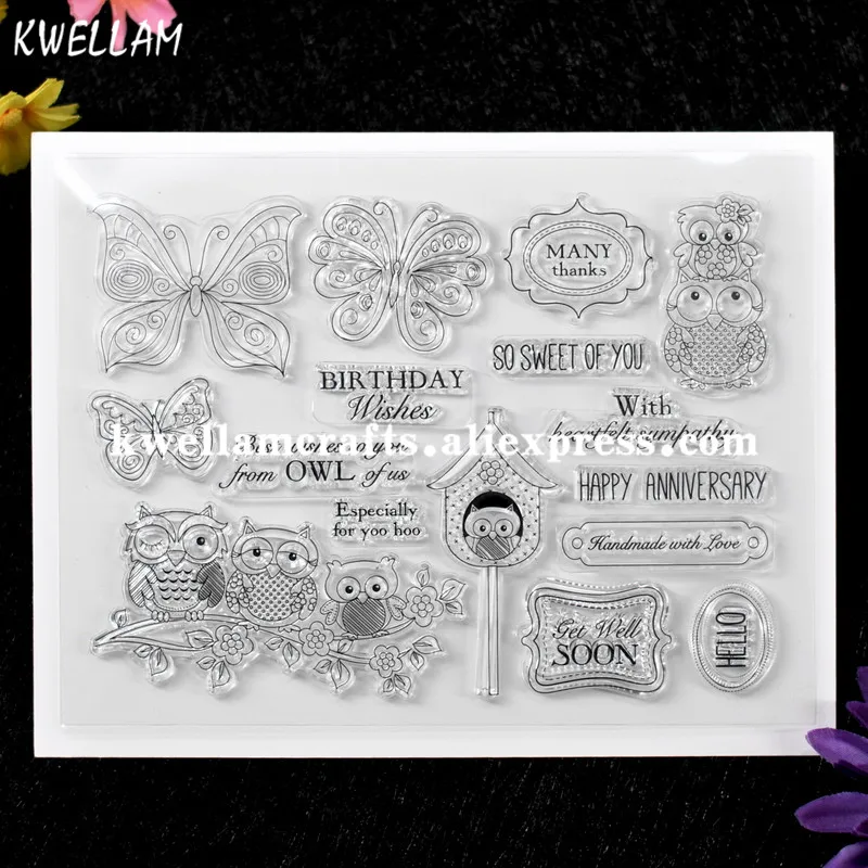Butterfly Owl Birthday Wishes Happy Anniversary Scrapbook butterfly owl birthday wishes happy anniversary scrapbook