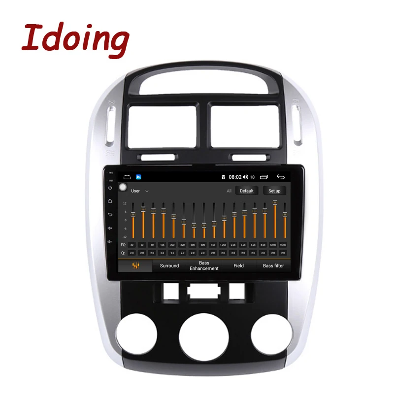 Clearance Idoing 10.2"4G+64G Android8.1 Car Radio Multimedia Player Navigation GPS For KIA Cerato 1 2004-2008 DSP Audio player NO 2din DVD 2