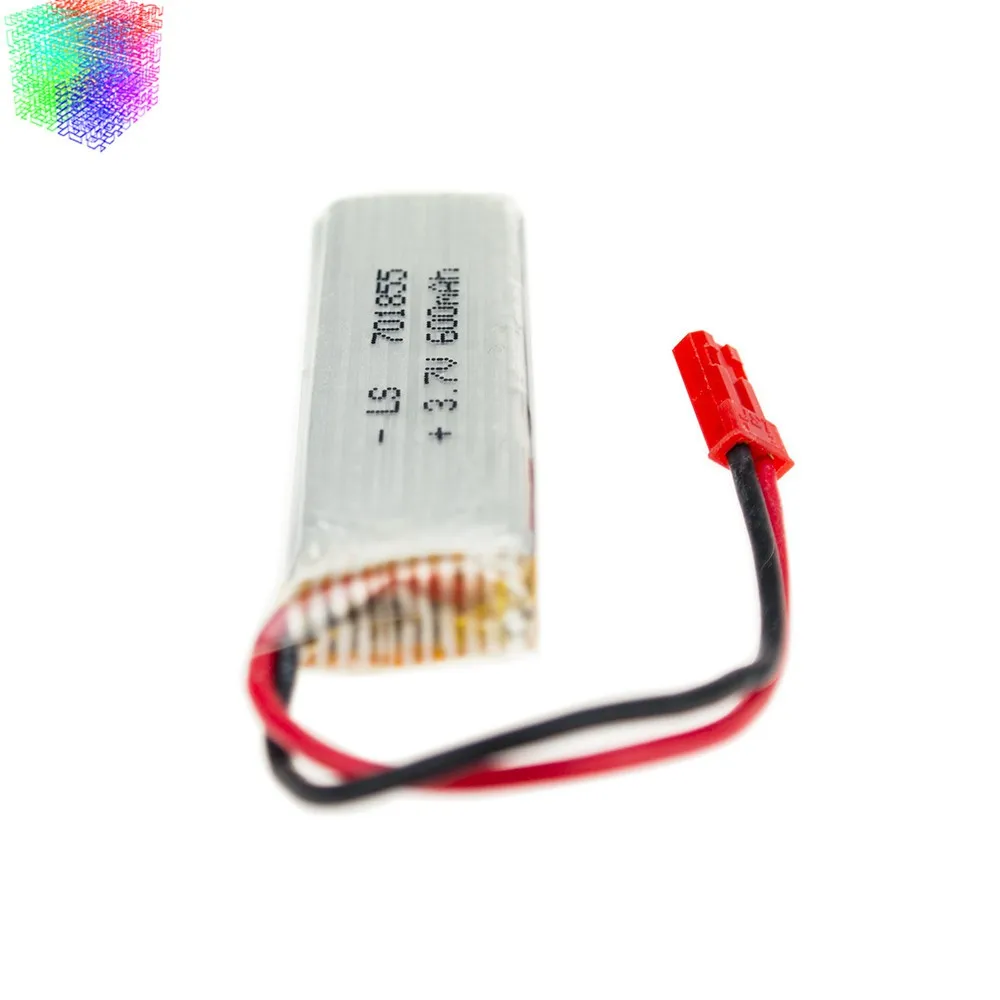 3,7 V 600mah 25C Lipo батарея JST разъем для UDI u817 u817a u817c u818a syma s032 rc Квадрокоптер самолет Дрон запасные части