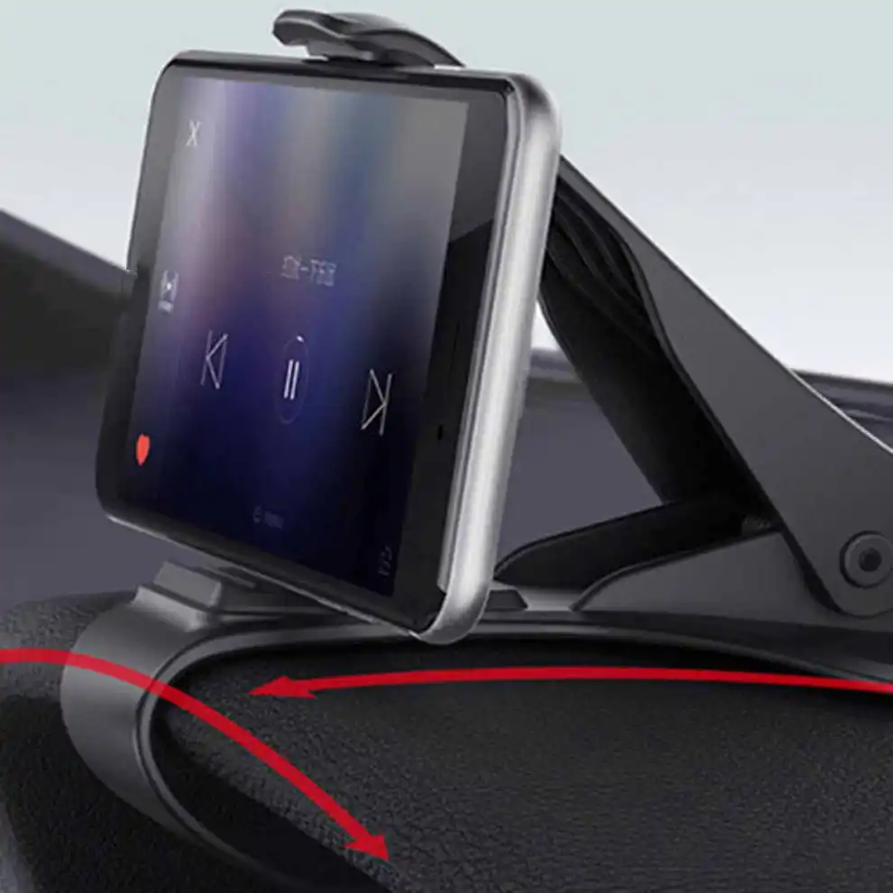 1 PC Car Steering Wheel Clip Phone Camera Holder For iPhone Universal