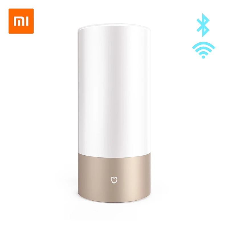  Original Xiaomi Mijia Smart Lights Indoor Bedside Desk Lamp 16 Million RGB Night Light Wifi Bluetoo - 32917373017