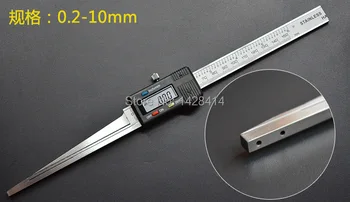 

0.2-10mm Digital wedge feeler electronic display feeler gauge / Wedge Feeler Gauge / Electronic Wedge feeler gauge