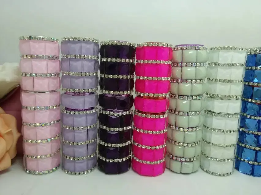 

L52DZ-15ML straight round aluminum rhinestone glass perfume bottle cosmetic dispensing atomizer 108pcs/lot